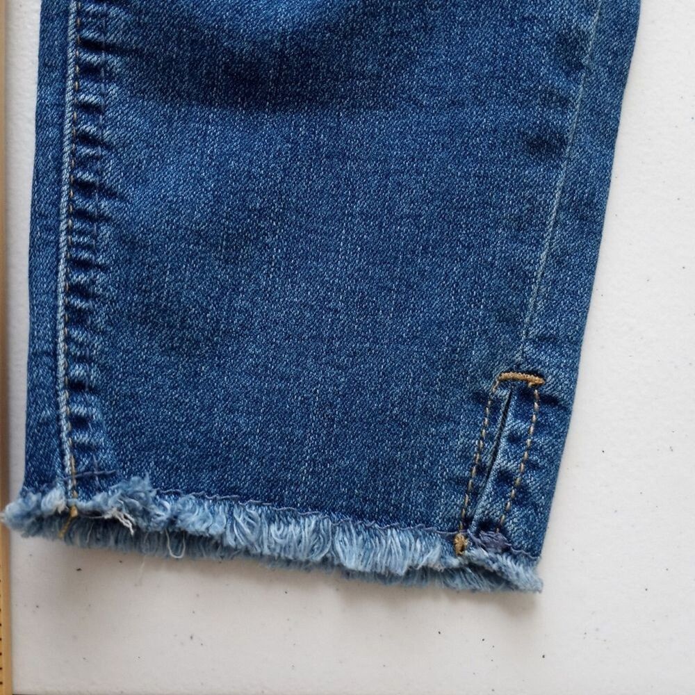 For The Republic Denim Ankle Jeans Women Size 6/27 Blue Stretch Mid Rise - Picture 7 of 13